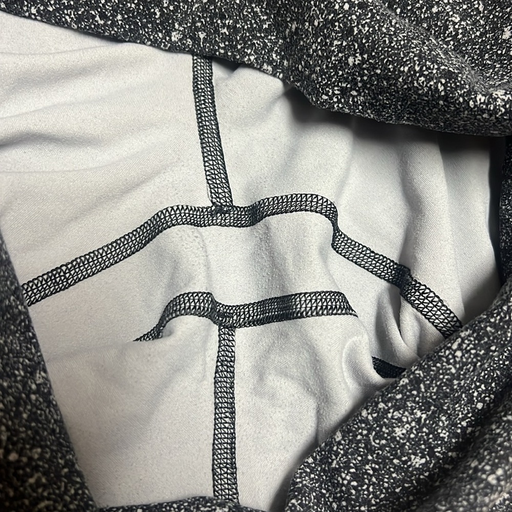 Lululemon Align Crop Luminesce Splatter Ice Grey … - image 5